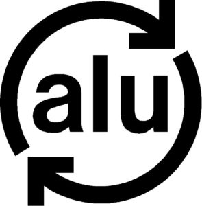 Logo Aluminium recyclable