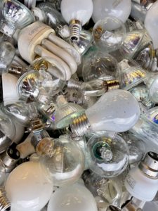 Recyclage d'ampoules